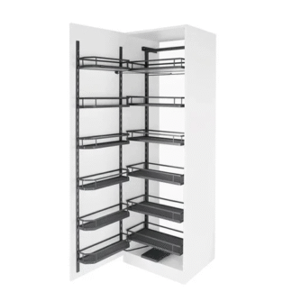 Pantry unit gray