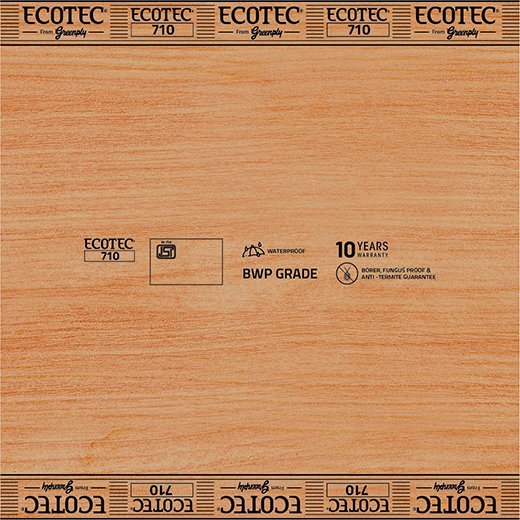 Green Ecotec 710 plywood