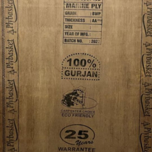 13 layer Red core Gurjan plywood